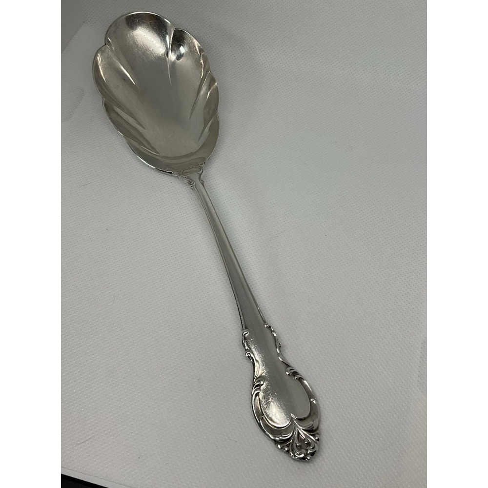 Vintage HOLMES & EDWARDS 1882‎ Silverplate Orleans Casserole Serving Spoon